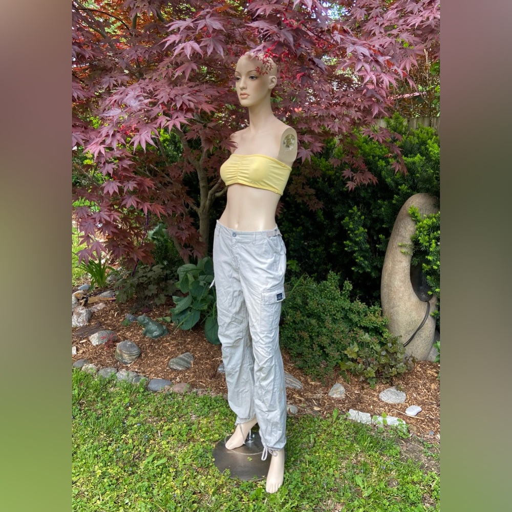 Vintage Cargo Pants with Adjustable Waist